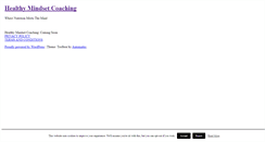 Desktop Screenshot of healthymindsetcoaching.com